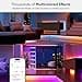 Nanoleaf Luces LED Gradientes 5M Matter Wi-Fi - Smart Sincroniza Música y Pantalla, 300 Direccionables LEDs RGB IC, Tira Recortable, App y Voz Control (Alexa Apple Google Home) Sala Fiesta Gaming - 2