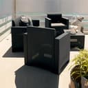 BICA 9067.4 Set Nebraska 2 Salottini, Antracite, 281 X 155 X 79 Cm - 7