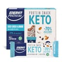 Enervit, Protein Snack Keto Coco Choco Almond, -70% di Zuccheri, Ricco in Proteine, Per il Controllo del Peso, Indicato per la Keto Diet, VeganOK, Senza Glutine, 8 Barrette da 35g - 1