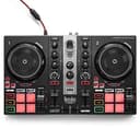 Hercules DJControl Inpulse 200 MK2 – Compact DJ Controller with LED Light Guides, Enhanced Features, and Compatibility with DJUCED & SERATO Software - 1