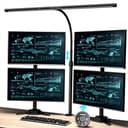 EYOCEAN Schreibtischlampe LED, 24W 80CM Tischlampe mit Gestensteuerung, Dimmbare Tageslichtlampe Augenschutz Monitor Lampe für Arbieter in Büro Leser Architekenden Schneider - 1