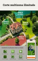 Worx Landroid Vision Cloud WR318E 2WD Robot Cortacésped, Sin Cable Perimetral, hasta 1800 m², (Evitación de Obstáculos con IA, Navegación VSLAM + RTK Cloud, Mapeo Automático) - 8