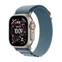 Apple Watch Ultra 3 GPS + Cellular, Cassa 49 mm in titanio naturale con Alpine Loop blu chiaro - Large - 1
