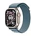 Apple Watch Ultra 3 GPS + Cellular, Cassa 49 mm in titanio naturale con Alpine Loop blu chiaro - Large - 1