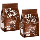 Mulino Bianco Pan Di Stelle 350g Italian Biscoti Cookies | Soft Shortbread Pastries Biscuits | GMO & Palm Oil Free | Creamy Chocolate | Icon of Taste and Goodness (Pan Di Stelle 350g, 2 Pack) - 1
