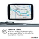 TomTom Car Sat Nav GO Superior (6 Inch, with Traffic Congestion and Speed Cam Alerts thanks to TomTom Traffic, World Maps, Quick-Updates via WiFi, Fuel Prices, Click-Drive Mount) - NEW SOFTWARE - 2