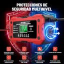 YDBAO 12V 15A Cargador de Batería de Coche Cargador Baterias Coche y Moto Inteligente con Reparación y Pantalla LCD y Múltiples Protecciones Cargador bateria para Coche Moto AGM SLA Gel LiFePO4 - 8