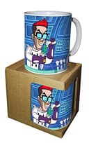 Tazza Mug Sfera Ebbasta Dexter Rapper con scatola - Not Original Merchandising - 1