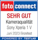 Sony Xperia 1 V (Next Gen Exmor T Sensor, 6,5 pollici, 21:9, 4K HDR OLED, 120 Hz, triplo obiettivo (ZEISS), jack da 3,5 mm, Android 14, IP65/68) 24 + 12 mesi di garanzia del produttore [Amazon - 17