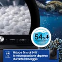 Samsung Lavatrice AI Control WF20DG8650BV/U3 Libera installazione, 20 Kg, Wifi, Ecobubble, AI Wash, Vapore Igienizzante, Carica Frontale, Corpo: Bianco, Oblò: Nero, 68,6l x 98,4h x 87,5p cm - 6