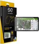 s.e. 2x 3D Schutzfolie für Garmin Zümo XT2, Schutzfolie entspiegelt,Displayschutz-Folie, Anti-Kratzer, Anti-Steinschlag für Navigationssystem, Klar & Matt enthalten - 1