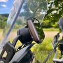 Motorcycle Navigation Mount Holder for Tomtom Rider 550 (12mm) - 2