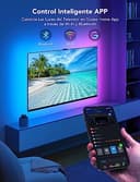 Govee LED TV Backlight 4,6M, RGBIC Tira de Luces LED para TV de 70-80 Pulgadas, Bluetooth y 2,4G Wi-Fi Control, Funciona con Alexa, Sync de Música, Adaptador de Corriente, Sin Colores de Captura - 4