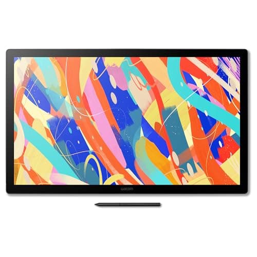Wacom Cintiq 24 (Edizione 2025) – Tavoletta grafica con schermo – tablet con penna 2.5K con Wacom Pro Pen 3, supporto regolabile, vetro antiriflesso e colori super precisi