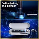 Oral-B iO Series 9 Elektrische Zahnbürste — Electric Toothbrush, Inkl. 3 Aufsteckbürsten — 7 Modi für Zahnpflege, CHIP Testsieger (11/25), Designed by Braun, Schwarz - 6