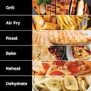 Ninja Foodi MAX Health Grill & Air Fryer 5.7L with Digital Cooking Probe, 6-in-1, Air Fry, Grill, Bake, Roast and more, Dishwasher Safe Parts, Large Grill Plate, Grey and Silver, AG551UK - 7