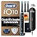Oral-B iO Series 10 Electric Toothbrush, Includes 3 Replacement Toothbrush Heads, iOSense, Charging Travel Case, 7 Cleaning Modes for Dental Care, Electric Toothbrush, Designed by Braun, Black - 1