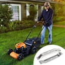 iKALULA 2 Stück Mähroboter Messer Kompatibel mit Stihl Mähroboter iMOW RMI 422, RMI422 P, RMI 422 PC, RMI 522 C, Edelstahl Messerklingen für Rasenpflege Im Garten - 200mm, Silber - 6