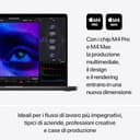 Apple 2024 MacBook Pro Portatile con chip M4 Pro, CPU 14 core e GPU 20 core: display Liquid Retina XDR 16,2", 48GB di memoria unificata, 512GB di archiviazione SSD; color Nero siderale - 3