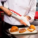 Manga Pastelera 1 kg - Crema de Cacao y Avellanas formato para pasteleros y hosteleria. - 2