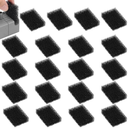 20 Pezzi Filtri di Ricambio per Fontanelle per Animali Domestici, Filtro Acqua per Gatti Filtri in Schiuma Sostituiti per PETKIT Eversweet 3 Pro/PETKIT Eversweet Solo 2/PETKIT EversweetSolo SE