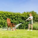 VONROC Idropulitrice V24-3 2400W 180 Bar con Regolatore di Pressione – Avvolgitubo Integrato, Tubo Alta Pressione 10 m, Pompa in Alluminio, Schiumatore e Pulitore Patio, Set Completo - 7