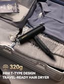 Föhn Ionen Haartrockner 2200W,EC Motor Fön 110,000RPM,320g Reisefön,Ionen Föhn 200Million Ionic,Föhn mit Diffusor 3 Geschwindigkeiten 4 Heizstufen Thermo-Control für Haarsalon Hause Reise - 7