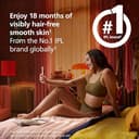 Philips Lumea 7000 Series, IPL Hair Removal Device, Laser Hair Removal Alternative, with Satin Compact Pen Trimmer, 3 Attachments for Body, Face and Bikini, Model BRI923/00 - 2