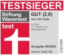 AEG Wärmepumpentrockner 8 kg, Serie 8000: AbsoluteCare Wolle- und Seidetrocknung, Testsieger der Stiftung Warentest, Energiekl. C, Energiesparend, Trommelbeleuchtung, Knitterschutz, TR8T70680 - 13
