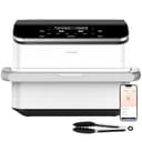 Cosori Freidora de Aire Dual Blaze TwinFry 10 Litro-True Metal-Doble Resistencia 2800 W (35–240 °C)-Divisor para Zonas de la Gran Doble Cesta-6 Funciones-Smart WiFi-Máx 10 Personas-Limpiable-Blanca - 1