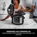 Ninja Foodi MAX Multi Cooker, 7.5L with 9 Cooking Functions, Pressure Cook, Air Fry, Slow Cook, Grill and more, Brushed Steel & Black, OP500UK - 8