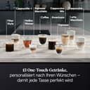 De’Longhi Magnifica Evo Next - Perfetto Kaffeevollautomat mit LatteCrema-Milchaufschäumer, 13 One-Touch-Getränke, Coffee- und Cappuccino Kaffeemaschine, farbiges Touch-Display, Titan (ECAM312.80.TB) - 4