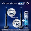 Oral-B iO Series 9 Elektrische Zahnbürste — Electric Toothbrush, Inkl. 3 Aufsteckbürsten — 7 Modi für Zahnpflege, CHIP Testsieger (11/25), Designed by Braun, Schwarz - 2
