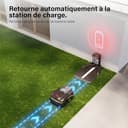 SUNTEK Robot cortacésped inalámbrico periférico – Robot recortadora IA + visión para 250 m², tecnología IA cámara, pendiente hasta 35°, estanqueidad IPX5, cartografía automática, multizonas, control - 6