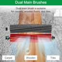 EATBALE Replacement Parts for Roborock S8/S8+/S8 Pro Ultra Robotic Vacuum Cleaners Dual Main Roller Brushes Side Brush HEPA Filter Mop Pads Attachment Accessories Kit Mopping Cloth Spare Kit - 3