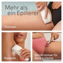Braun Silk-épil 5, Epilierer Damen / Haarentferner für langanhaltende Haarentfernung, inkl. Bikinitrimmer (Haartrimmer Intimbereich), Ladyshaver, 5-230, Weiß/Flamingorosa - 6
