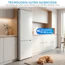 Midea Frigorifico Combi Blanco de 262 L | 55 cm x 177 cm | Nevera Combi con Congelador de 65L y Tecnología Low Frost - Refrigerador Independiente de Bajo Consumo, Puertas Reversibles, Silencioso 39 dB - 4