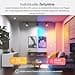 Nanoleaf Matter Essentials Light Bulb, 3 Smart RGBW GU10 LED Bulbs - Matte Over Thread, Bluetooth 16 Million Colours LED Lamps, Screen Sync, Works with Alexa, Google Home, Apple, Decoration & Gaming - 3