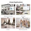 JAV Lavagna Interattiva 43 Pollici Smart Board Certificazione Google EDLA Ruotabile Monitor Intelligente 8+128GB Lavagna Digitale Elettronica per Ufficio Aula Live Streaming (Staffa Parete Inclusa) - 7