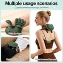 4D NackenmassagegeräT Kabellos, Massagegerät Nacken Schulter, 3 Massagegrade & 2 Temperaturstufen, NackenmassagegeräT Mit WäRme, für Zuhause, BüRo, Reisen, Entspannen Sie Muskeln, Lindern MüDigkeit - 7