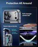 ESR für iPhone 17 Pro Max Hülle mit Kamerasteuerung Capture Button, Kompatibel mit Magsafe, Handyhülle für iPhone 17 Pro Max Case, Anti-Vergilbung, Zertifizierter Militärschutz Starke Stoßfest, Klar - 3