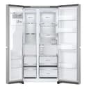 LG GSLE91MBAB.AMBQEUR - Frigorifero Side By Side, Serie 900, Classificazione B, Senza Presa d'Acqua, 623L, Acciaio strutturato Anti-impronta - 2