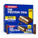 Enervit, The Protein Deal Choco & Vanilla Dream, Barrette Proteiche, Gusto Vaniglia e Cioccolato Fondente, 20g di Proteine, 0,2g di Zuccheri, Snack Goloso e Salutare, Senza Glutine, 12 Barrette da 55g - 1