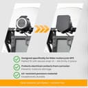 Sintrix Fab Funda protectora para base de carga compatible con Tomtom Rider Universal Slide & Ride 40/400/410/450/500/550, accesorios de navegación para moto - 3