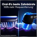Oral-B iO Series 10 Elektrische Zahnbürste — Electric Toothbrush, Inkl. 1 Aufsteckbürste, iOSense, Lade-Reise-Etui — 7 Putzmodi für Zahnpflege, Zahnbürste Elektrisch, Designed by Braun, Schwarz - 6
