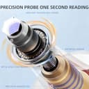 Termometro Digital para fiebre para bebés,niños y adultos,Termometro bebe infrarrojo sin contacto para la Termómetro frente,con mediciones precisas instantáneas,alarma de fiebre,℃ y ℉ Conmutable - 6