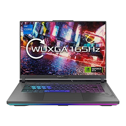 ASUS ROG Strix G16 G614JZ 16.0” WUXGA 165Hz Gaming Laptop (Intel i7-13650HX, NVIDIA GeForce RTX 4080, 16GB RAM, 1TB PCIe SSD, Windows 11)