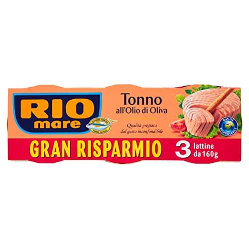 Rio Mare Tonno all' Olio di Oliva, 3 x 160g