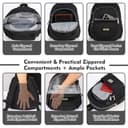 AOTIAN Nylon Lightweight Sturdy Little Casual Backpack 7 L Black - 4