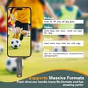 Pendrive 256GB para iPhone [MFi Certificado] Patianco 3 en 1 Memoria Externa USB C Copia de Seguridad,Flash Drive Externa Storage Ptotostick Lightning para iPad Smartphone Tablet Mac PC iOS(Nergo) - 6